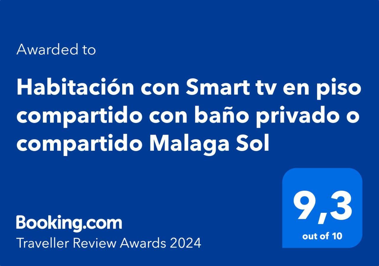 Habitacion Con Smart Tv En Piso Compartido Con Bano Privado O Compartido Malaga Sol Exteriér fotografie